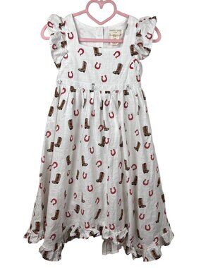 Happily Grey Kids Cowgirl Boot Dress